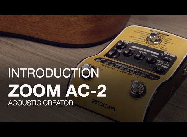 Zoom AC-2 Acoustic Creator – przełom w nagłaśnianiu gitary akustycznej?