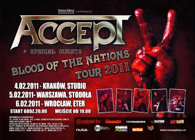 Accept - koncert w Polsce