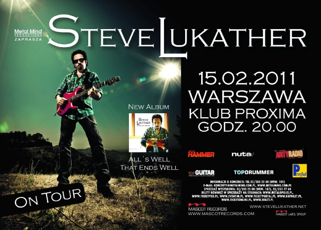 Steve Lukather - koncert w Polsce