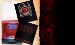 Customowe prezerwatywy dla fanów grupy Slayer