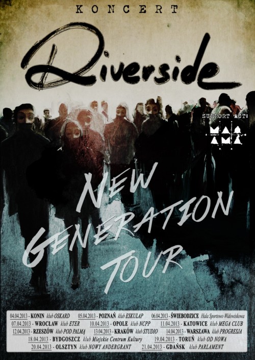Riverside na trasie koncertowej New Generation Tour 2013