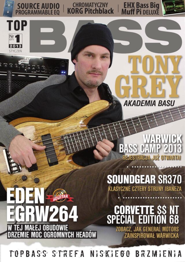 TopGuitar_62_Tony Grey_TopBass_okladka TB_cover