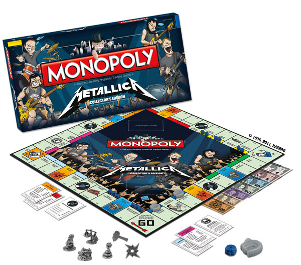 Gra Monopol z kolekcji Metalliki