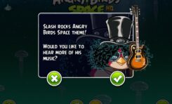 Slash nagrał temat do gry "Angry Birds Space"