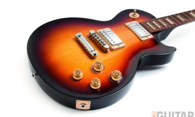 Gibson Les Paul Studio Fireburst Chrome - test gitary