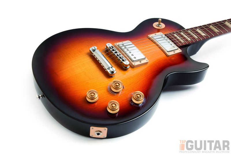 Gibson Les Paul Studio Fireburst Chrome – test gitary