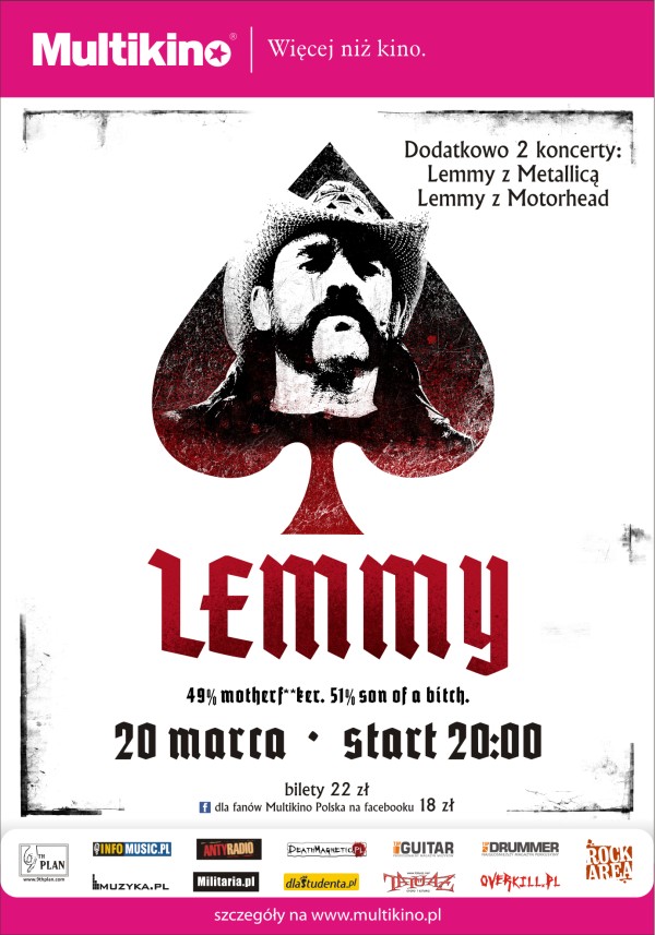 Lemmy The Movie Multikino Lemmy The Movie Multikino