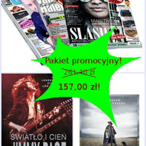 Pakiet 1: prenumerata TopGuitar + książka Jimmy Page + CD John Mayer
