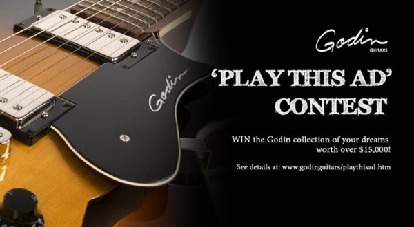 Wielki konkurs Godin: wygraj zestaw gitar wart 15 tys. dolarów!