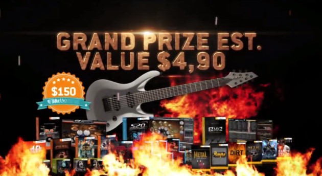Konkurs Toontrack Metal Guitar God 2013