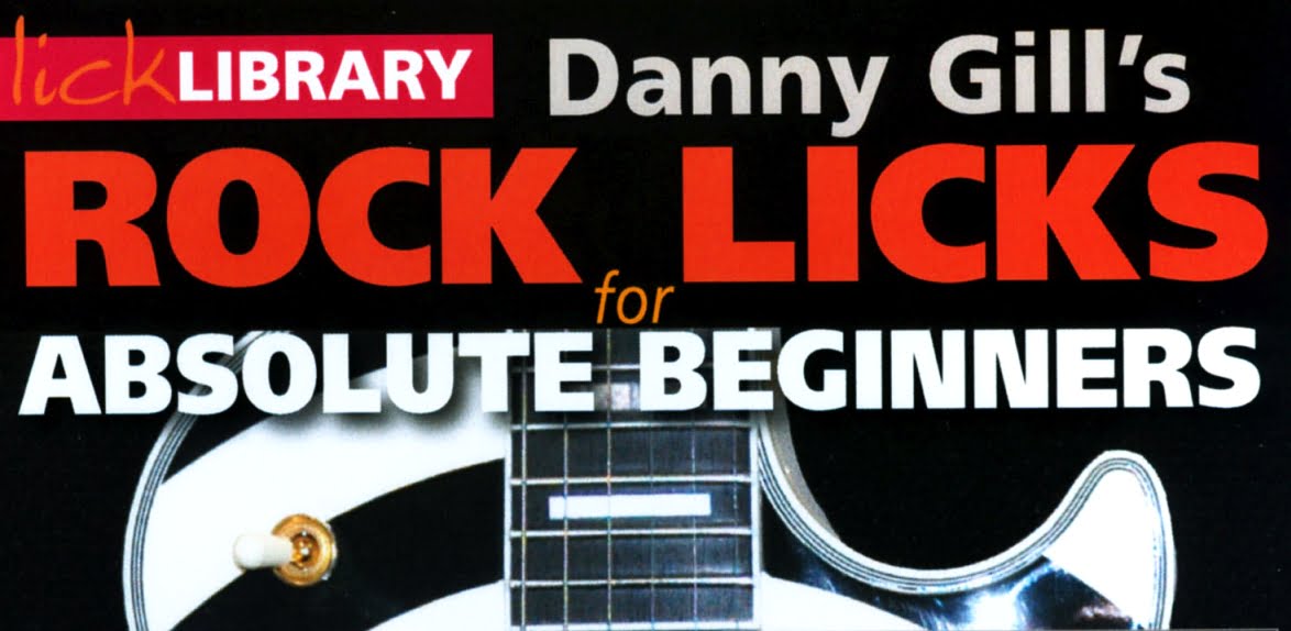 Szkółka DVD „Rock Licks For Absolute Beginners” od Lick Library