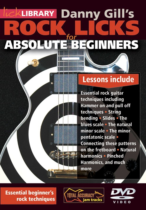 Absolute Beginner Rock Licks DVD