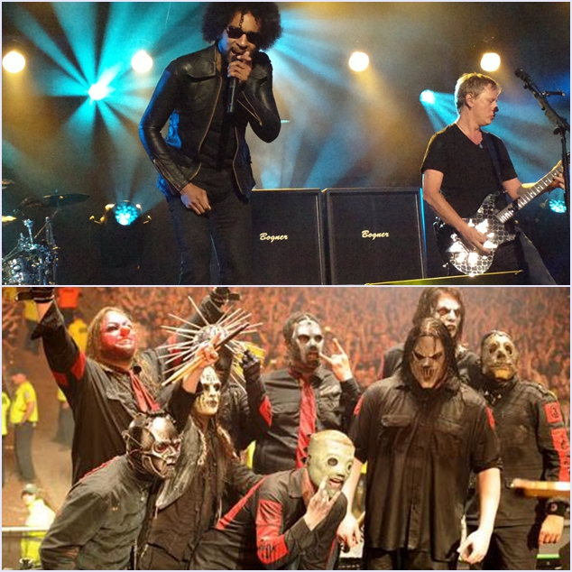 Alice in Chains Slipknot
