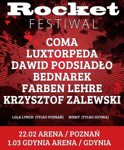 Rocket Festiwal w Poznaniu i Gdyni