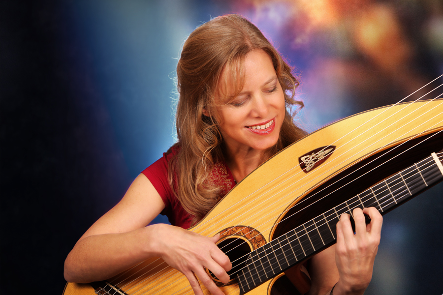 muriel-anderson-harp-guitar fot Soave, Italy