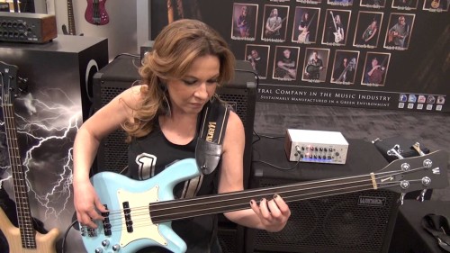 Antonella Mazza Warwick NAMM 2014