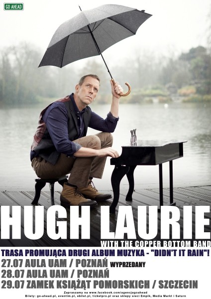 Hugh Laurie 2014 Poznan Szczecin