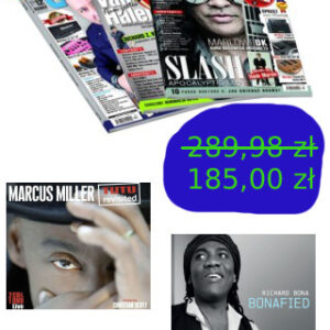 Pakiet 10: prenumerata TopGuitar + CD Richard Bona + 2CD i DVD Marcus Miller