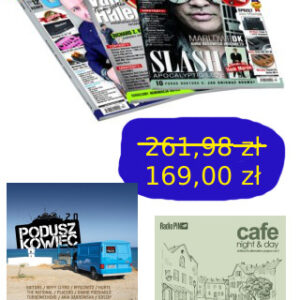 Pakiet 14: prenumerata TopGuitar + CD Poduszkowiec 2.0 + CD Cafe Night&Day vol. 3