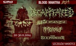 Decapitated zapowiada trasę Blood Mantra 2014