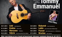 Tommy Emmanuel na ośmiu koncertach w Polsce