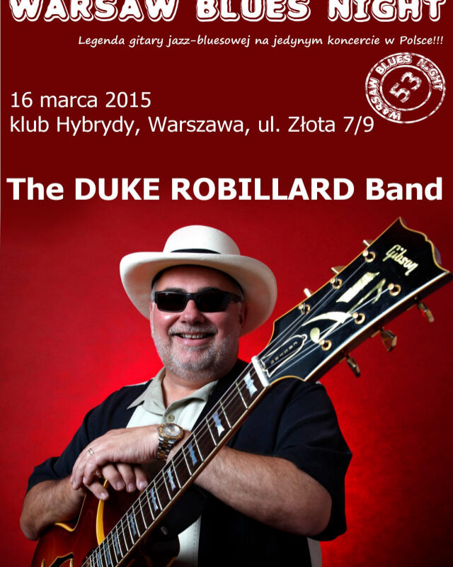 Duke Robillard na Warsaw Blues Night