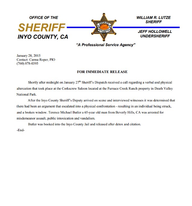 geezer butler arrest statement