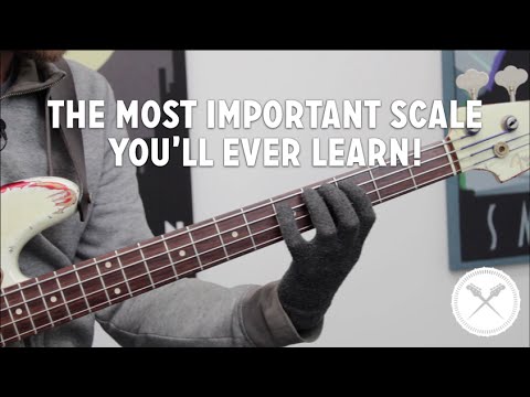 Scott Devine: lekcja skal basowych (gama C-dur)