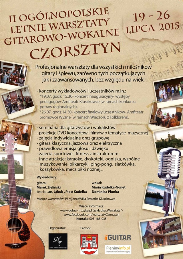 plakat Czorsztyn logo 2