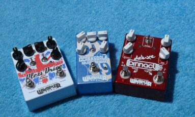 Wampler Clarksdale Delta Overdrive, Pinnacle Distortion, Plexi Drive Deluxe - test efektów gitarowych