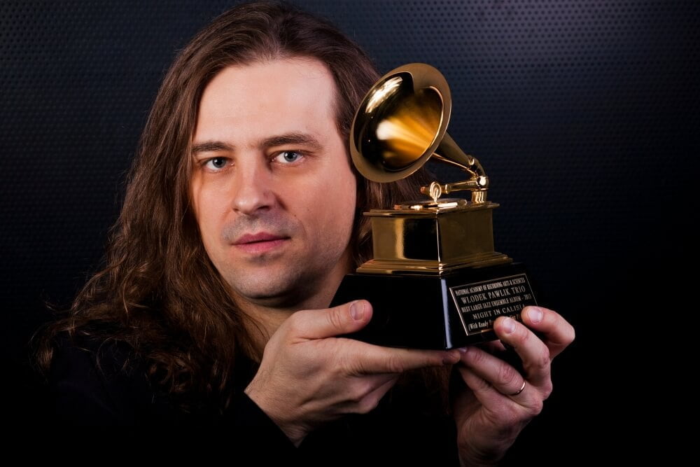 Pawel Pańta z Grammy, fot. Marek Bałata (C) 2015