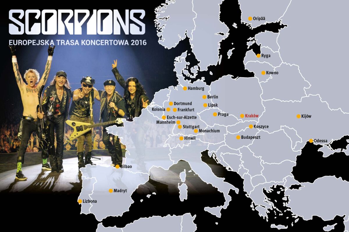 Scorpions wyrusza w trasę po Europie!