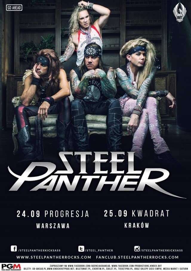 Steel Panther poster
