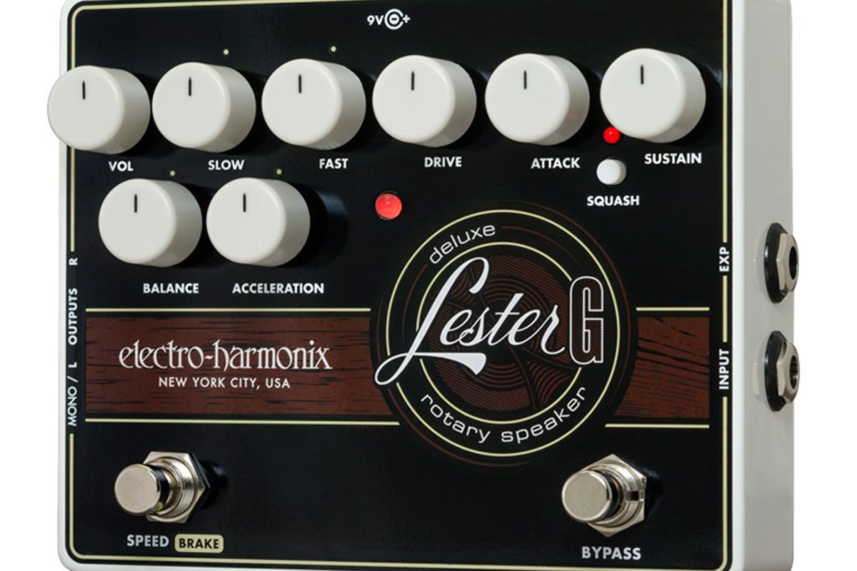 Electro-Harmonix Lester G Deluxe Rotary Speaker  – mini-test efektu gitarowego w TopGuitar