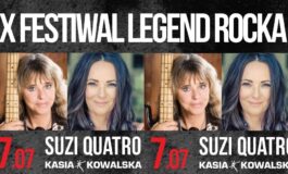 Wygraj 2 podwójne bilety na koncert Suzi Quatro i Kasii Kowalskiej podczas X Festiwalu Legend Rocka w Dolinie Charlotty