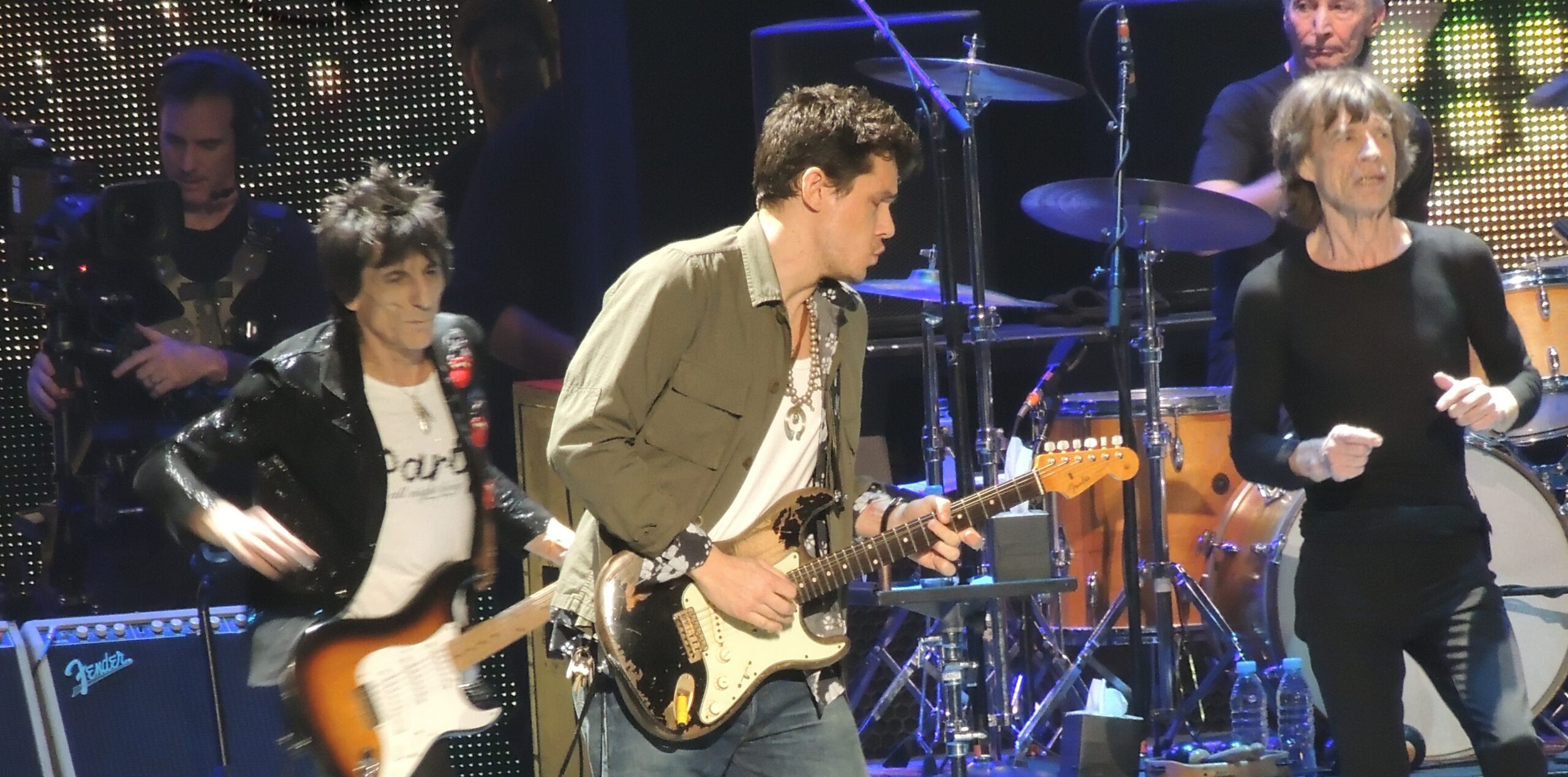 John Mayer z The Rolling Stones, Prudential Center, 2012, Fot. Wikipedia, SolarScott, CC BY 2.0