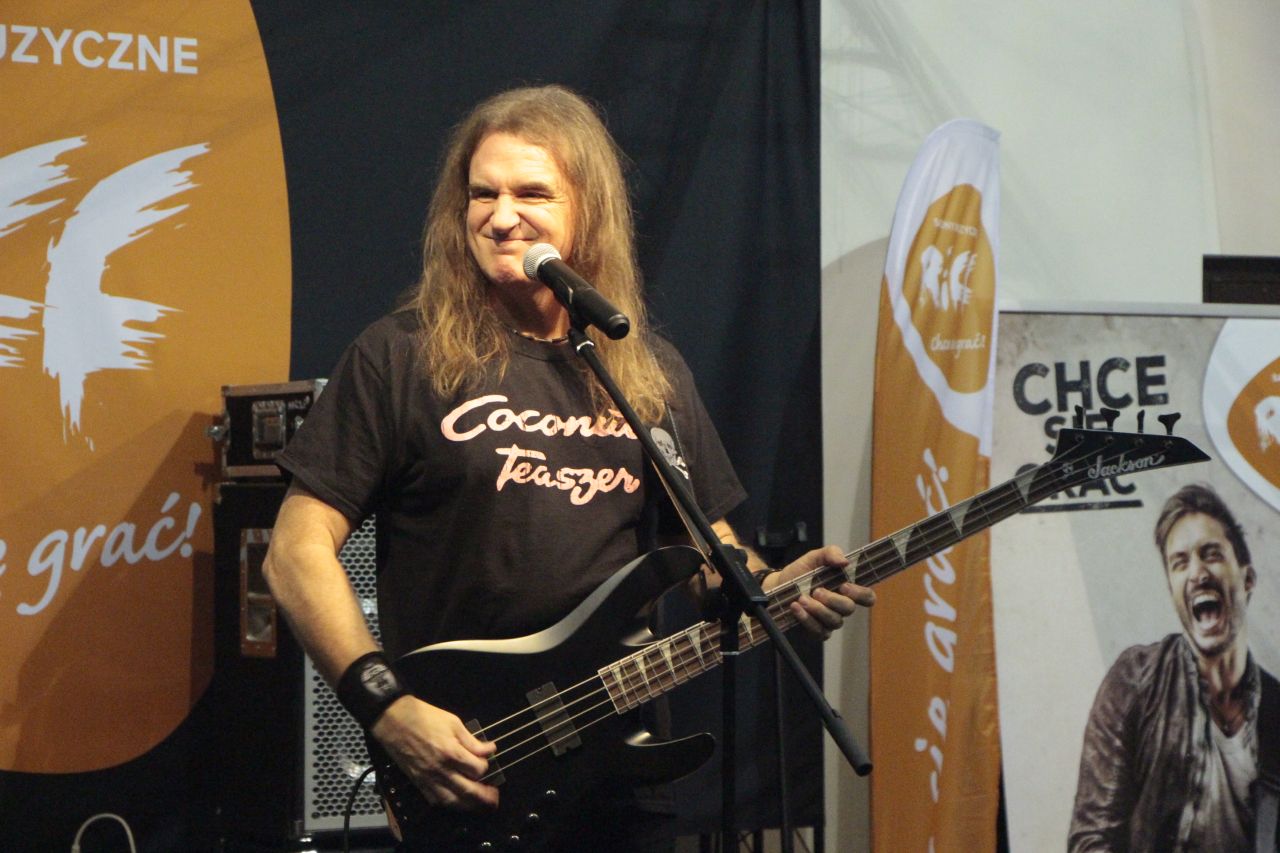 David Ellefson, fot. Riff Megastore