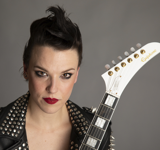 Lzzy Hale ze swoim nowym Epiphonem