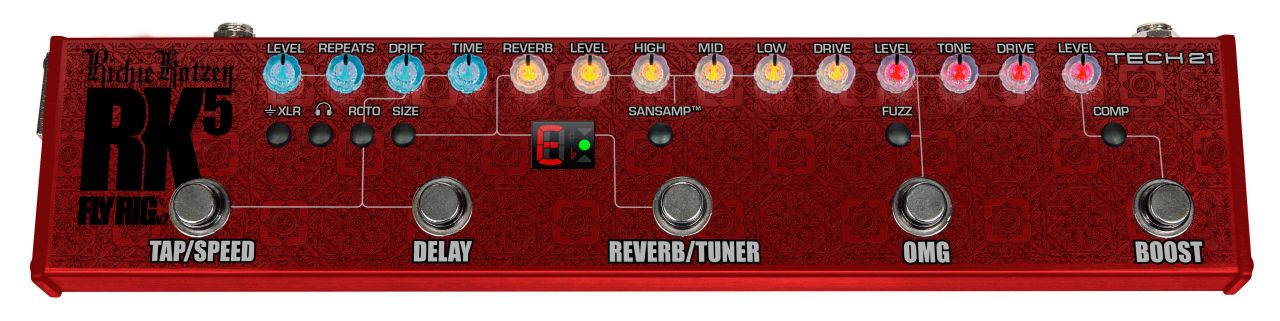 ギター TECH21 RK5 FLYRIG Tech 21 RK5 v3 Richie Kotzen Fly Rig – Thomann Polska