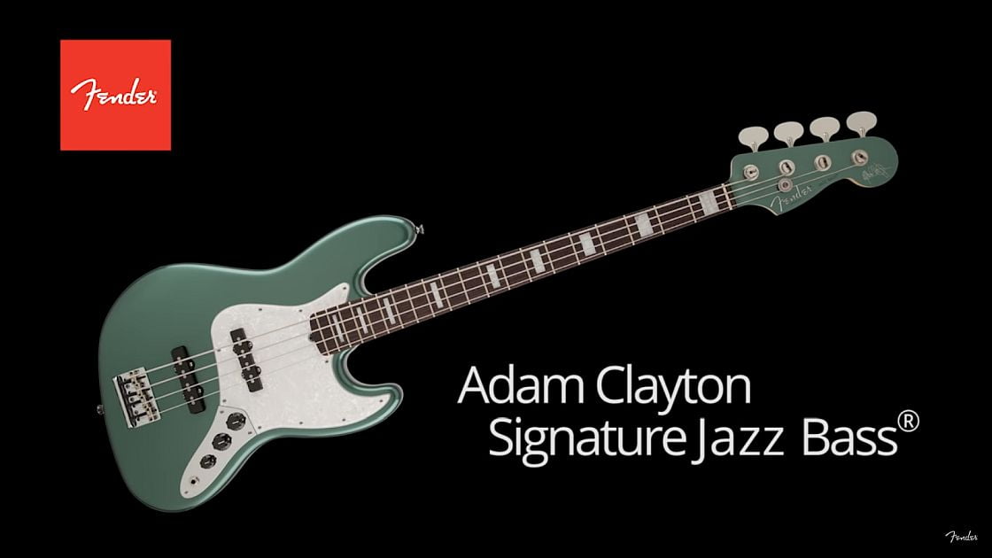 Fender prezentuje sygnaturę Adama Claytona z U2