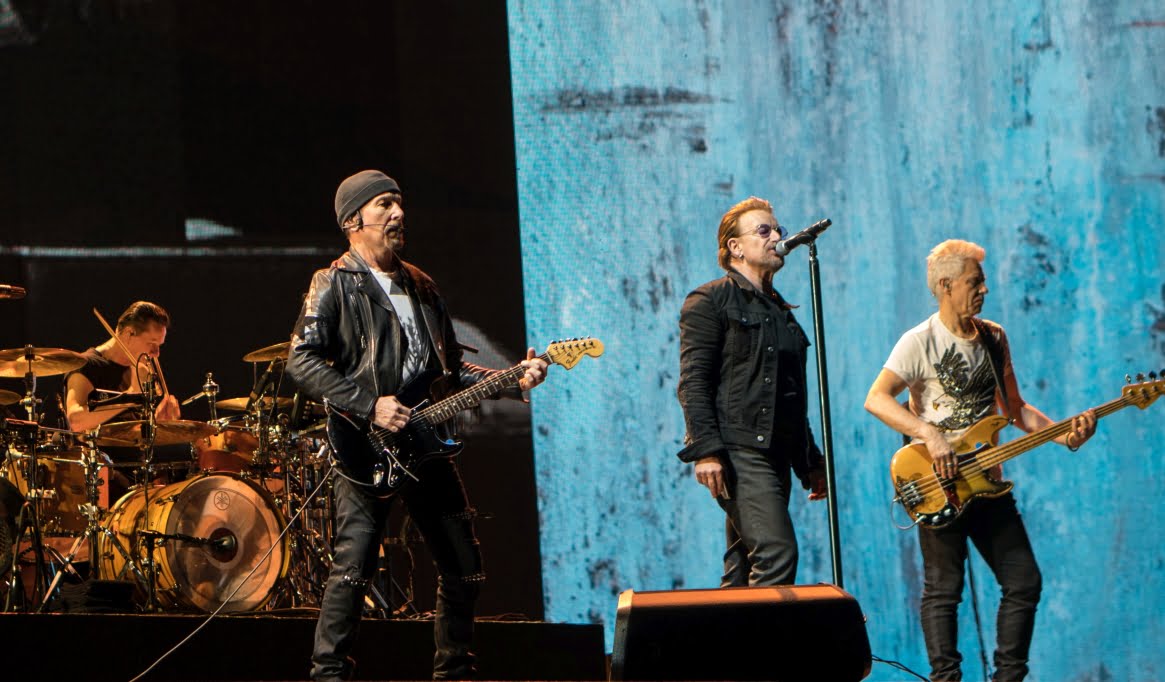 U2 on Joshua Tree Tour