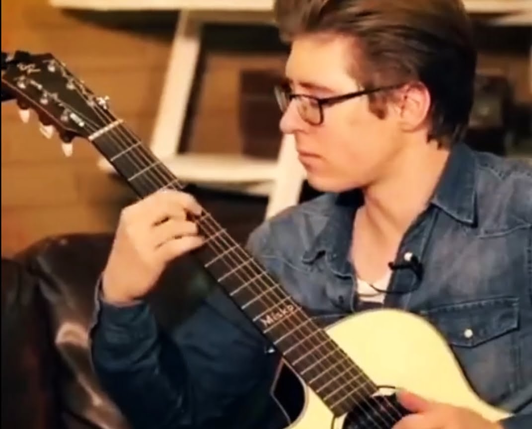 gitarzysta z Rosji