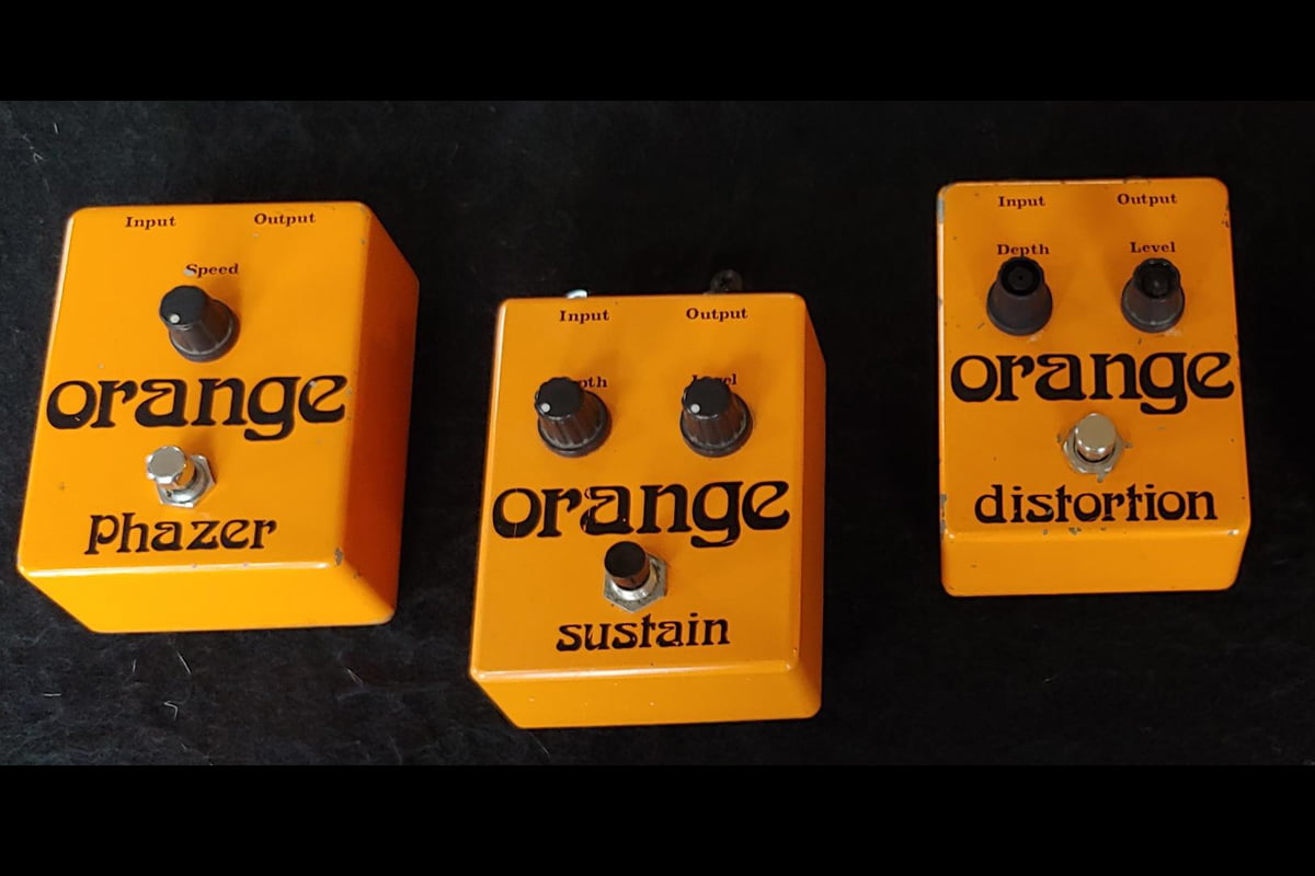 Orange Phazer Sustain Distortion