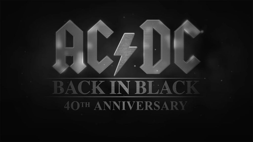ACDC Back in Black 40th Anniversary