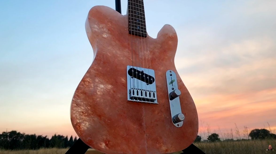 Burls Art Salt Guitar