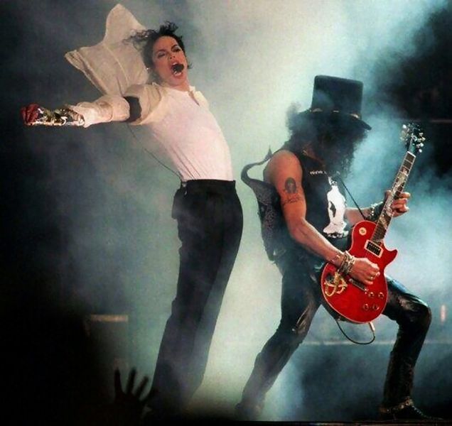 Slash i Michael Jackson