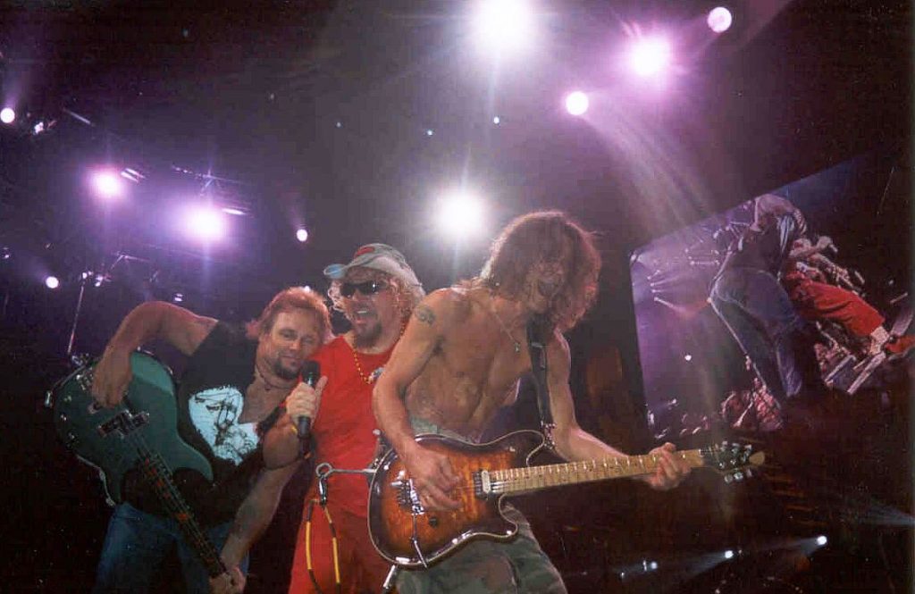 Van Halen z Sammym Hagarem, fot. Wikipedia na licencji CC