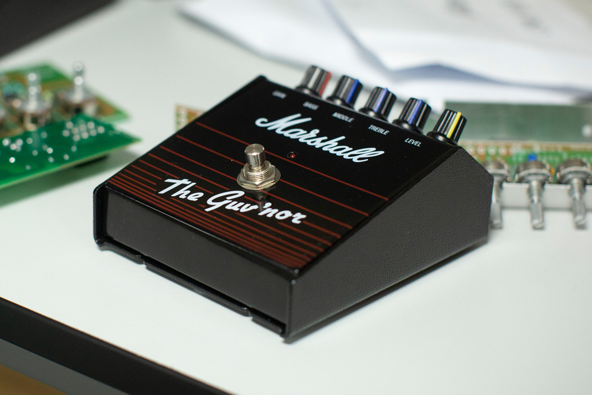 Marshall BluesBreaker DriveMaster ShredMaster The Guv'nor (fot. Marshall Amplification)