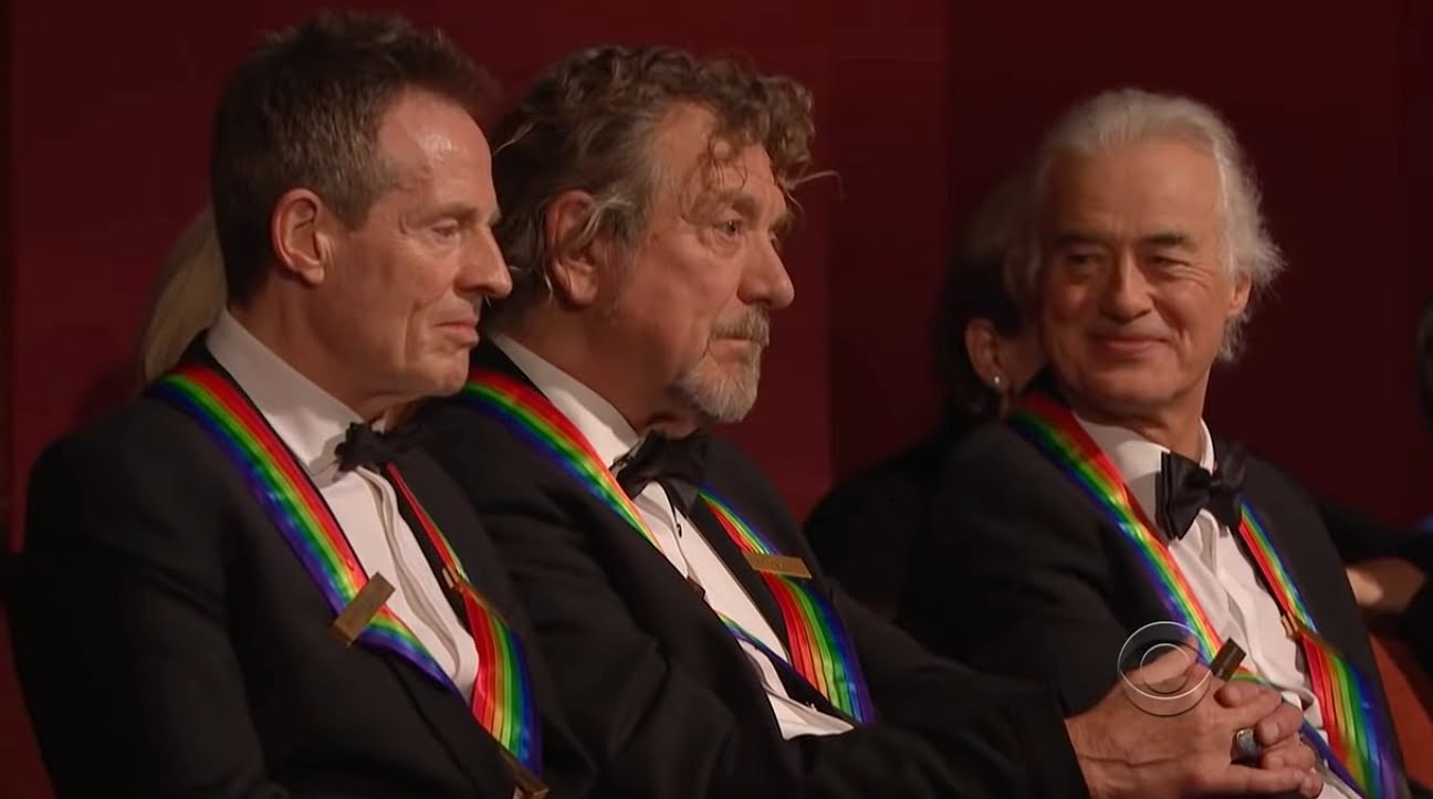 Led Zeppelin w Kennedy Center 2012, fot. YouTube