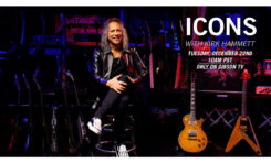 Kirk Hammett gościem cyklu „Icons” w Gibson TV